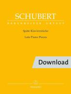 Späte Klavierstücke Download
