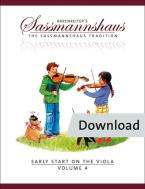 Early Start On The Viola Vol. 4 Download