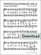 Bärenreiter-Chorblätter Nr. 14 Download