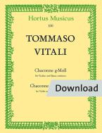 Chaconne für Violine und Basso continuo Download