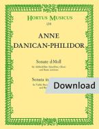 Sonate d-Moll für Altblockflöte (Querflöte, Oboe) und Basso Continuo Download