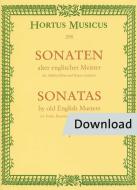 Sonaten alter englischer Meister Heft 1 Download