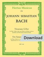 Triosonate BWV 1038 Download