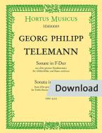 Sonate F-Dur TWV 41:F2 Download