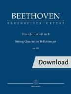 Streichquartett B-Dur op. 130 Download