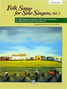 Folk Songs for Solo Singers Vol. 1 