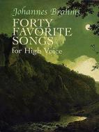 40 Favorite Songs For High Voice 