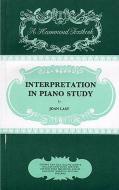 Interpretation in Piano Study 