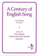 A Century of English Song Vol. 4 