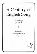 A Century of English Song Vol. 7 