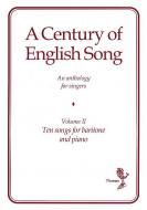 A Century of English Song Vol. 2 