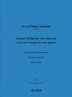 Konzert D-Dur für 4 Gitarren 