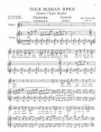 Four Russian Songs (Quatre Chants Russes) 