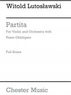 Partita for Violin and Orchestra with Piano Obligato 