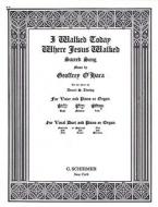 I Walked Today Where Jesus Walked 