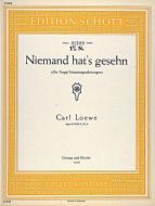 Niemand hat's gesehn op. 9 Standard