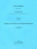 Lieder nach Texten von Friedrich Rückert 