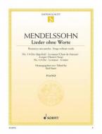 Lieder ohne Worte A-Dur op. 19/3 und 4 Standard