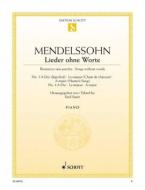 Lieder ohne Worte A-Dur op. 19/3 und 4 Standard