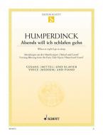 Abends will ich schlafen gehn Standard