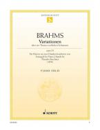 Variationen über ein Thema von Robert Schumann op. 23 Standard