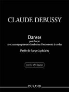 Danses-pour harpe avec accompagnement d'orchestre 