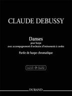 Danses-pour harpe avec accompagnement d'orchestre 
