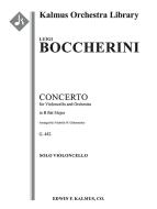 Concerto for Cello in B flat, G. 482 