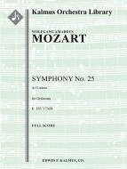 Symphony No. 25 in G minor, K. 183/173dB 