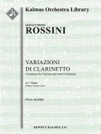 Variazioni di Clarinetto (Variations for Clarinet and Small Orchestra) 