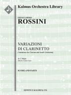 Variazioni di Clarinetto (Variations for Clarinet and Small Orchestra) 