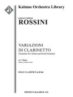 Variazioni di Clarinetto (Variations for Clarinet and Small Orchestra) 
