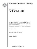 L'Estro Armonico op. 3 No. 8: Concerto for 2 Violins in A minor, RV 522/F.I:177 