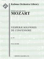 Vesperae Solennes de Confessore, K. 339 