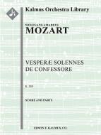 Vesperae Solennes de Confessore, K. 339 