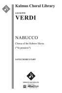 Nabucco, Part III: Va pensiero (Chorus of the Enslaved Jews) 