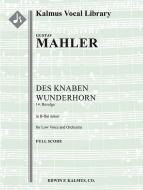 Des Knaben Wunderhorn No. 14 "Revelge" low voice (B-flat minor, transposed) 