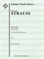 Suite in B flat for 13 Wind Instruments op. 4 