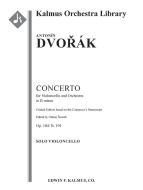 Concerto for Cello in B minor op. 104/B. 191 