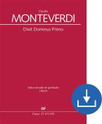 Dixit Dominus Primo SV 263 Download
