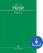 Missa in g. Hasse-Werkausgabe IV/3 Download