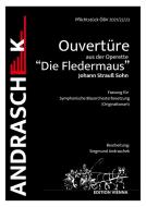 Fledermaus Ouverture Originaltonart 