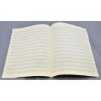 Notenpapier Bach-Format hoch (24x32,5) 14 Systeme 