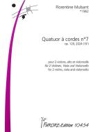 Quatuor à cordes no. 7 op. 129 