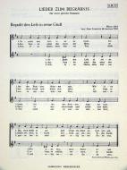 Lieder zum Begräbnis I 