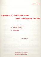 Croquis et Agaceries d'un Gros Bonhomme en bois 