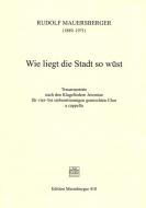 Wie liegt die Stadt so wüst 