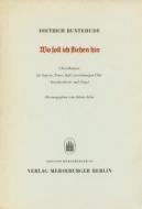 Wo soll ich fliehen hin 