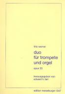 Duo für Trompete und Orgel op. 53 