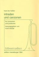 Canzonen und Intraden 